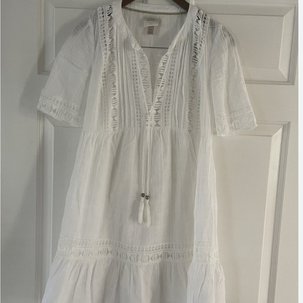 Knox Rose Ivory Lace Midi Dress